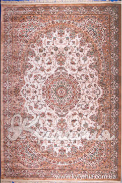 QUEEN-80 6860B 11167 Тонкие ковры из полиэстра - иммитация шелка, в классическом стиле, придают изысканность и роскошь. 242х363