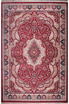 QUEEN-80 6865A 10695 Тонкие ковры из полиэстра - иммитация шелка, в классическом стиле, придают изысканность и роскошь. 242х363