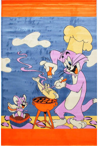 Килим ROSE 1780A orange-orange