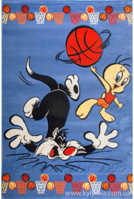 Килим ROSE 1839A blue-blue