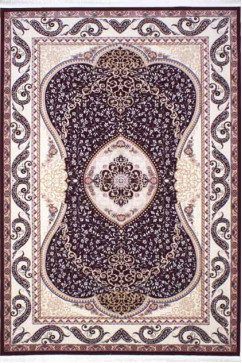 SHAHNAMEH 8605C 10663 М'який акриловий килим з поліестерової ниткою в східній класиці прикрасить вітальню або спальню. 242х363