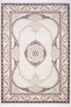 SHAHNAMEH 8605C 10664 М'який акриловий килим з поліестерової ниткою в східній класиці прикрасить вітальню або спальню. 242х363