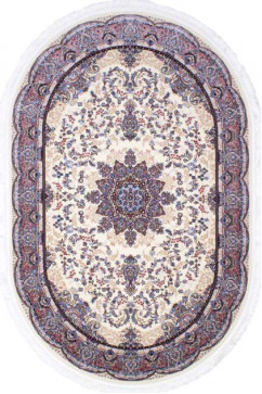 SHAHNAMEH 8844A 13727 Мягкий акриловый ковер с полиэстеровой ниткой в восточной классике украсит гостиную или спальню. 242х363