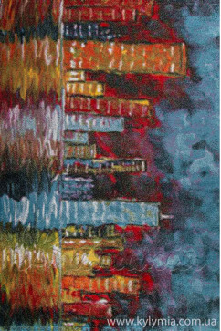 TEXAS 9074A 15844 Килими з високоякiсного поліпропілену. Оригінальні строкатими і контрастними фарбами. 242х363