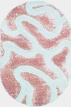 THERAPY 2225A 8704 Очень мягкий шелковистый ковер из полиэстровой нитки с высоким ворсом. Подойдет в спальню и гостиную 242х363