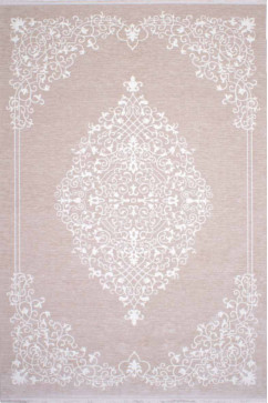 UTOPYA J043-15 13736 М'які килими з акрилу в світлих тонах збережуть тепло і затишок у вашому домі. 242х363