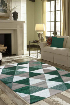 VISTA 131301 18162 Тонкі килими з поліестеру, бавовни і акрилу в сучасному стилі.  М'які, легкі в прибиранні. 242х363