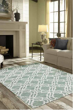 ZELA 116905 18127 Практичные ковры из гобелена, практически безворсовые. Создают уют, легки в уборке. 242х363